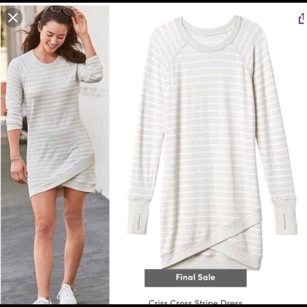 Athleta sweatshirt dress